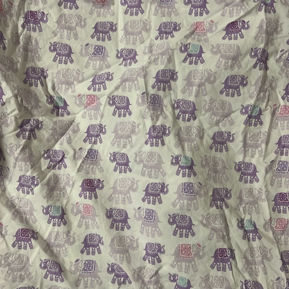 Pottery Barn Kids crib sheet